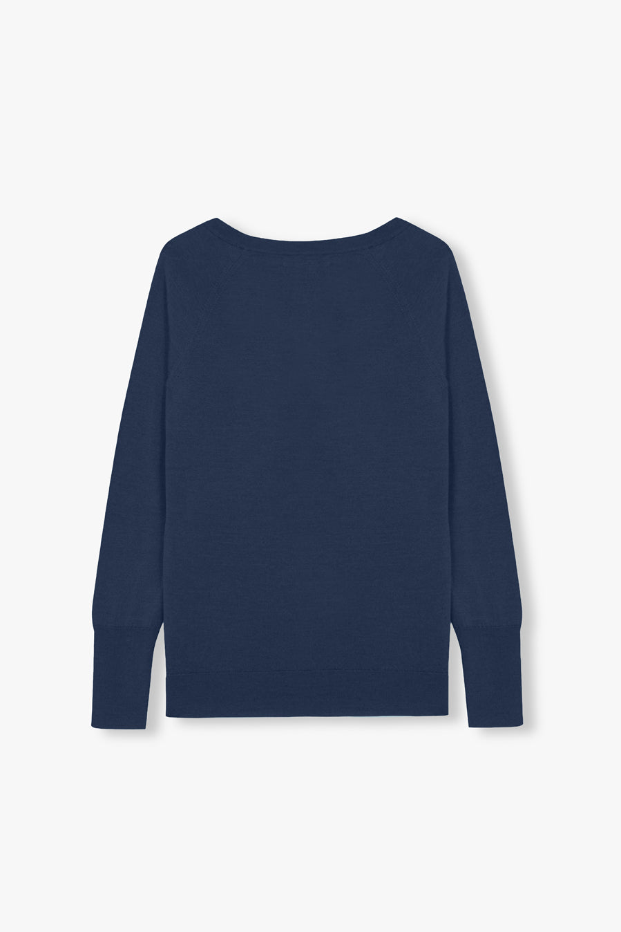 V NECK SWEATER SAPPHIRE