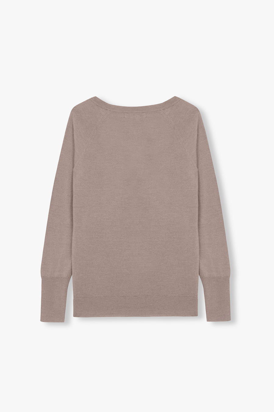 V NECK SWEATER SHADOW