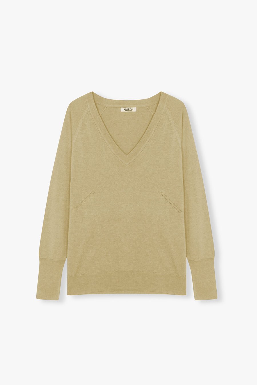 V NECK SWEATER TOFFE