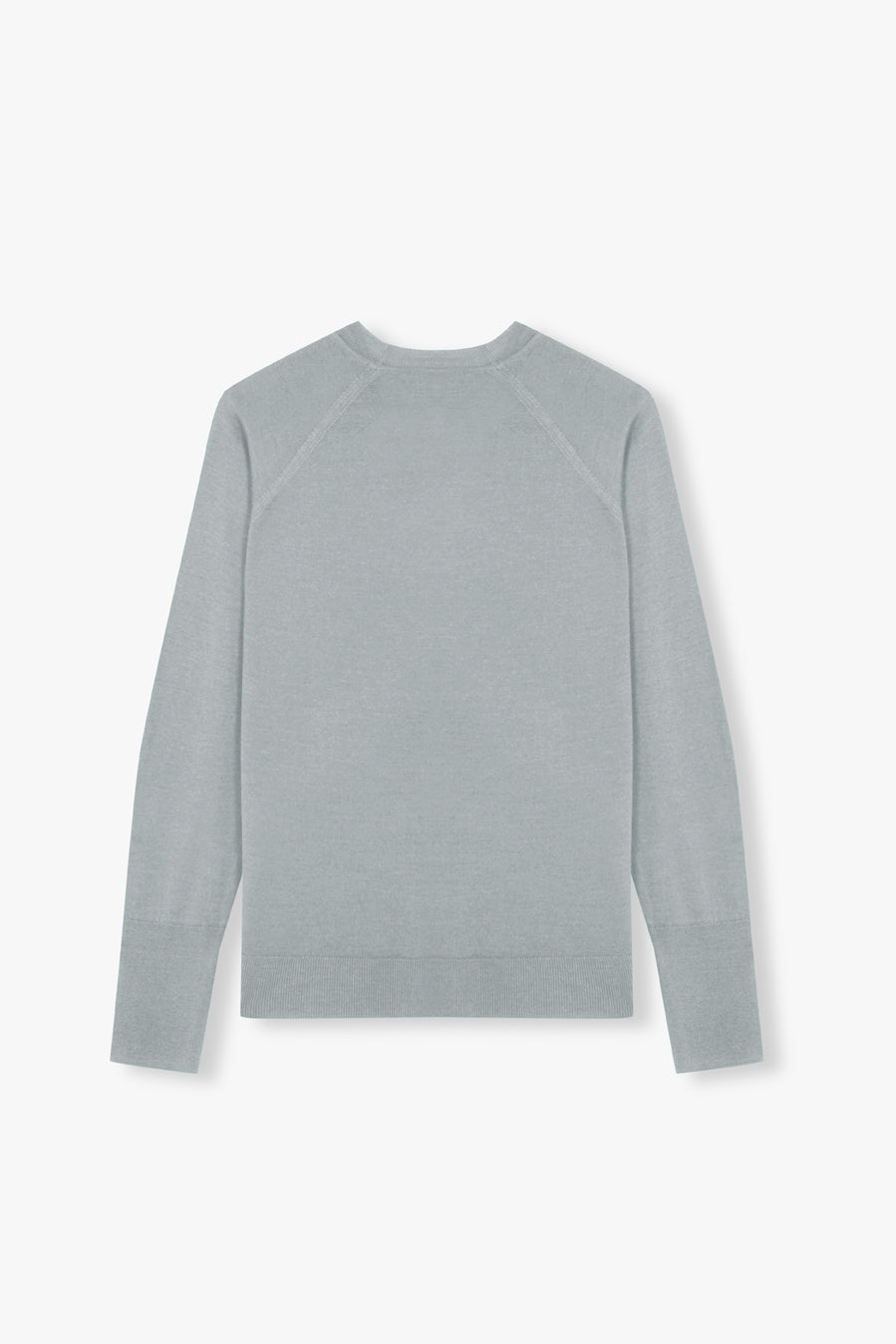 CREW NECK AQUAMARINE