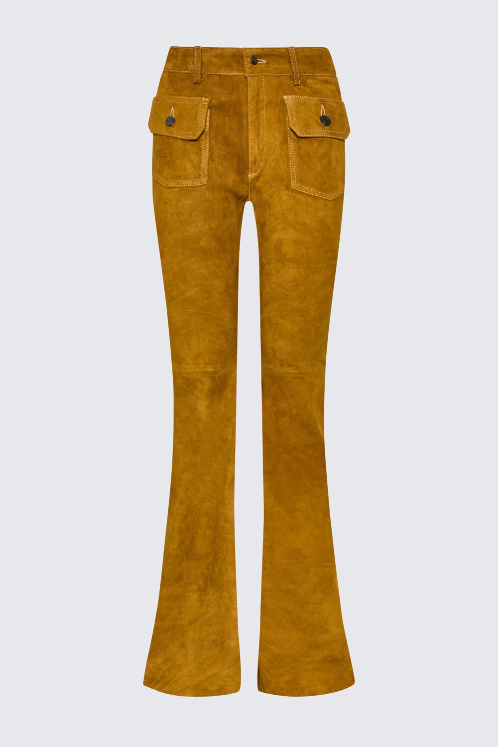 CAROLYN GOLDEN HONEY SUEDE