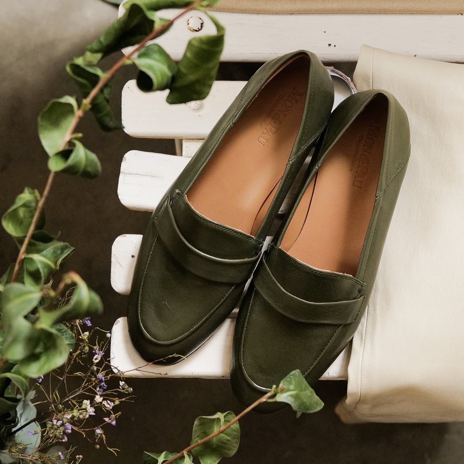 sustainable leather loafers monandpau