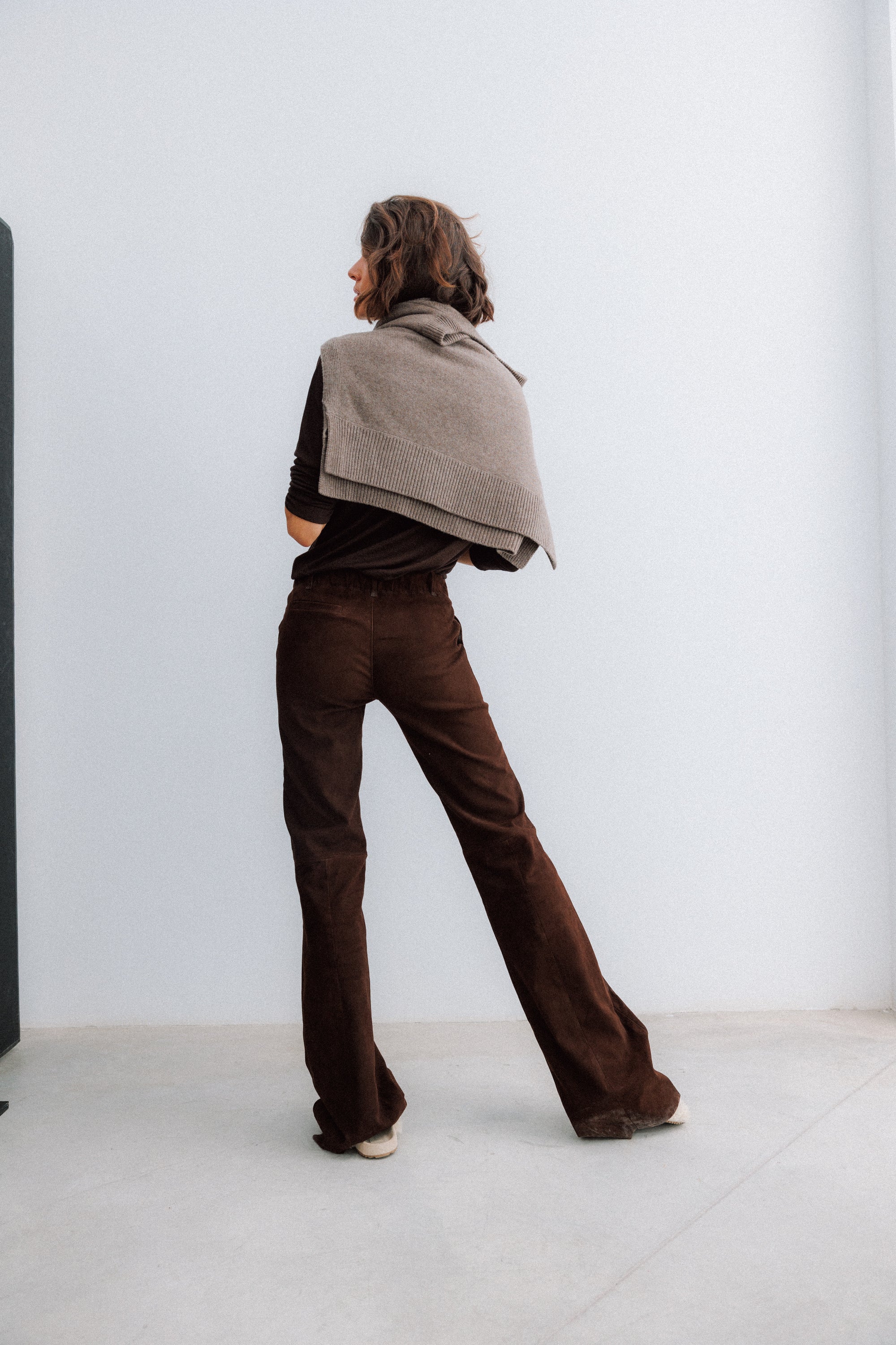 Espresso Pijama Suede