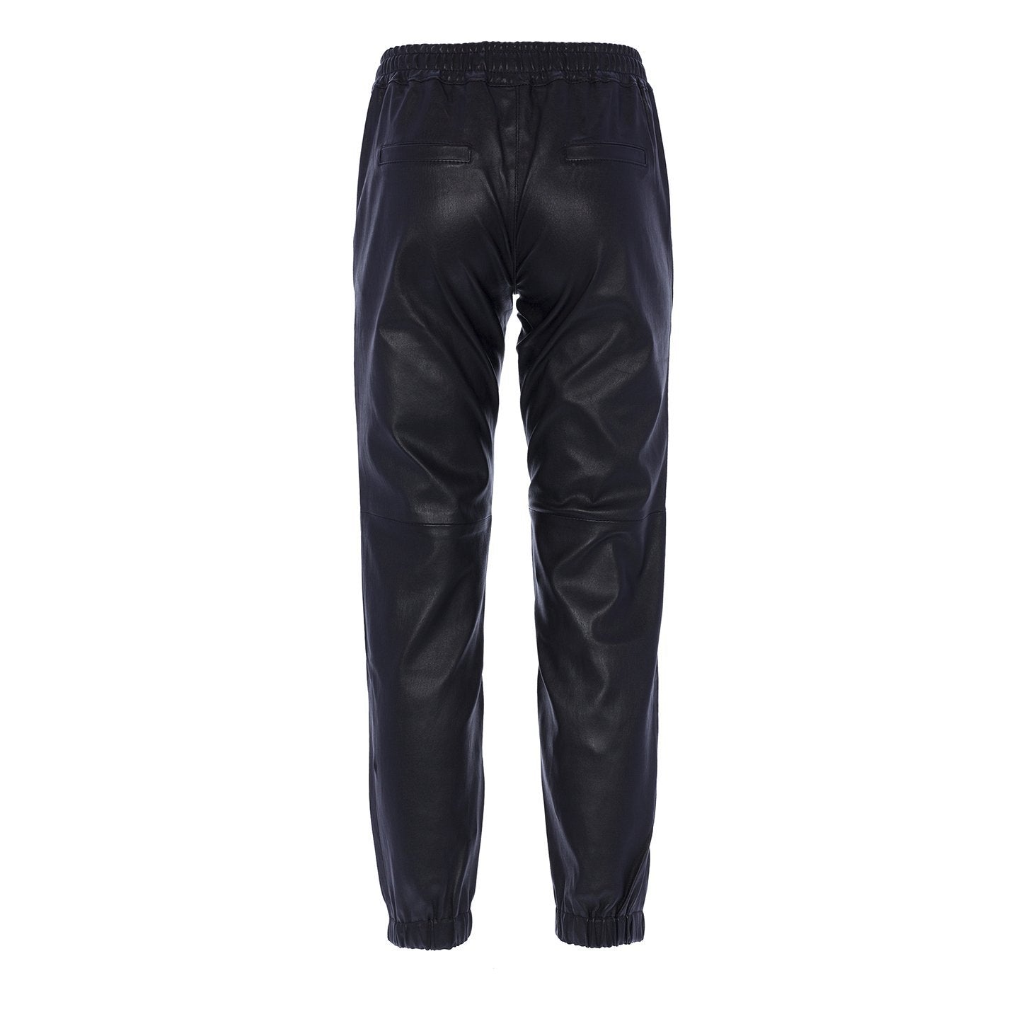Leather joggers by Mon&Pau