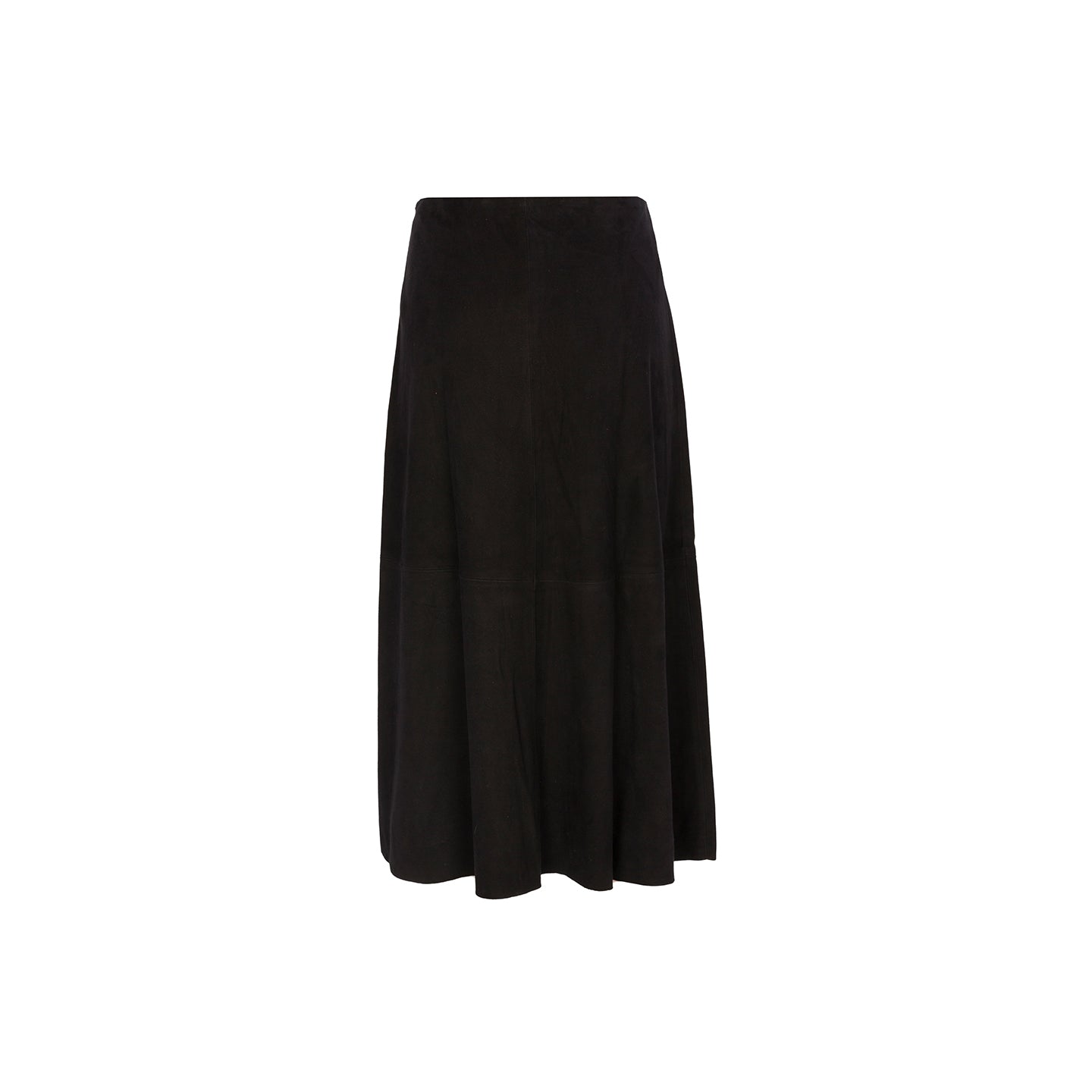 Theory Skirt Black Suede